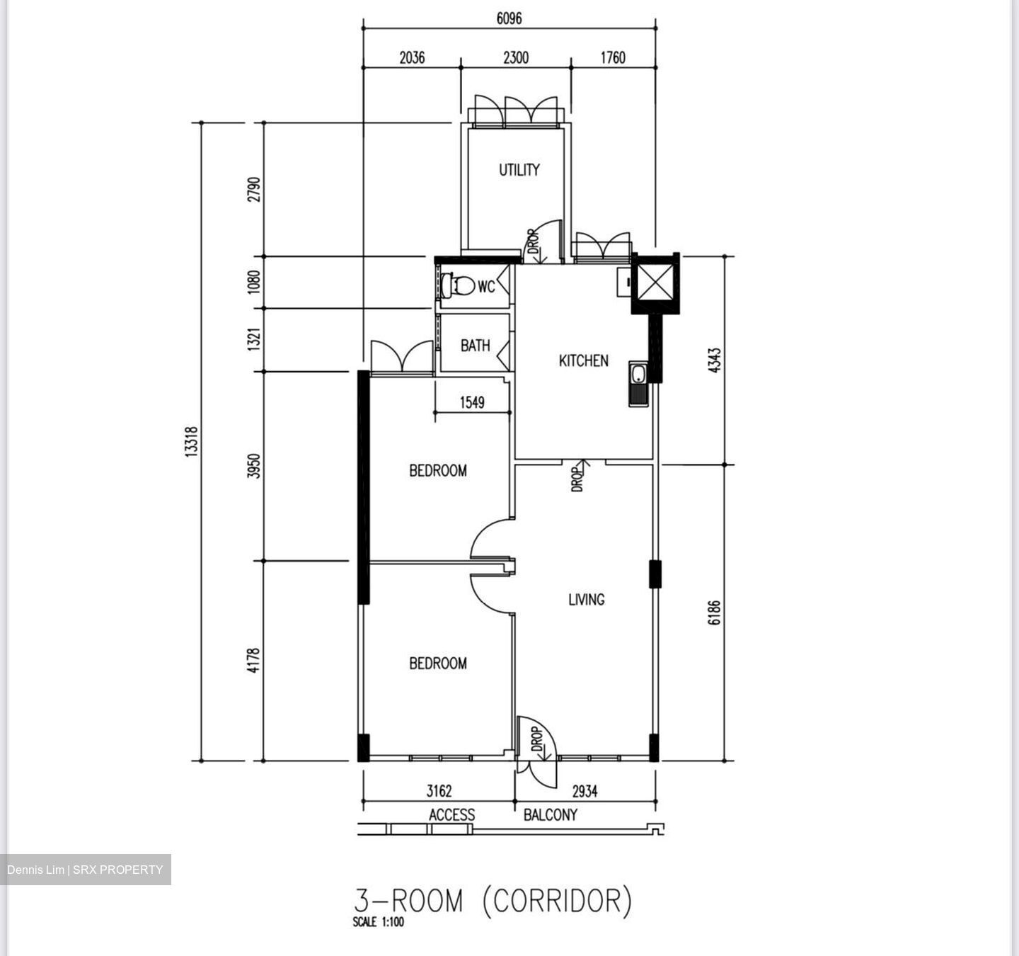 Blk 1 Dover Road (Queenstown), HDB 3 Rooms #447624161